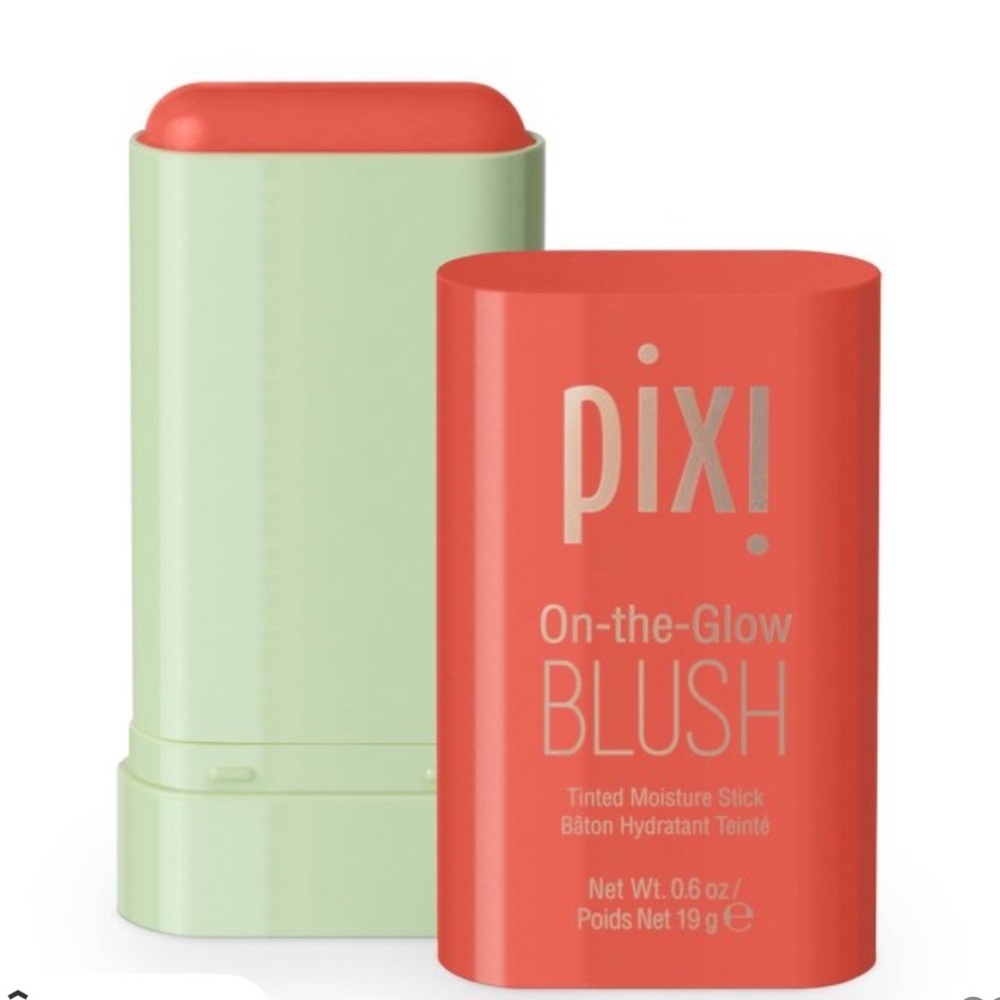 Pixi On-the-Glow Blush Stick & Vit C serum
